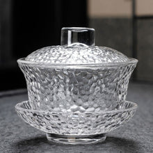 Load image into Gallery viewer, Chinese Traditions Gai Wan Tea Set Bone Kung Fu TeaSet Gaiwan Tea cup Porcelain bowl Set For Travel Beautiful And Easy Kettle